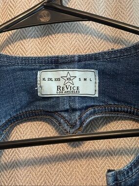 REVICE Blue Denim Women's Pants